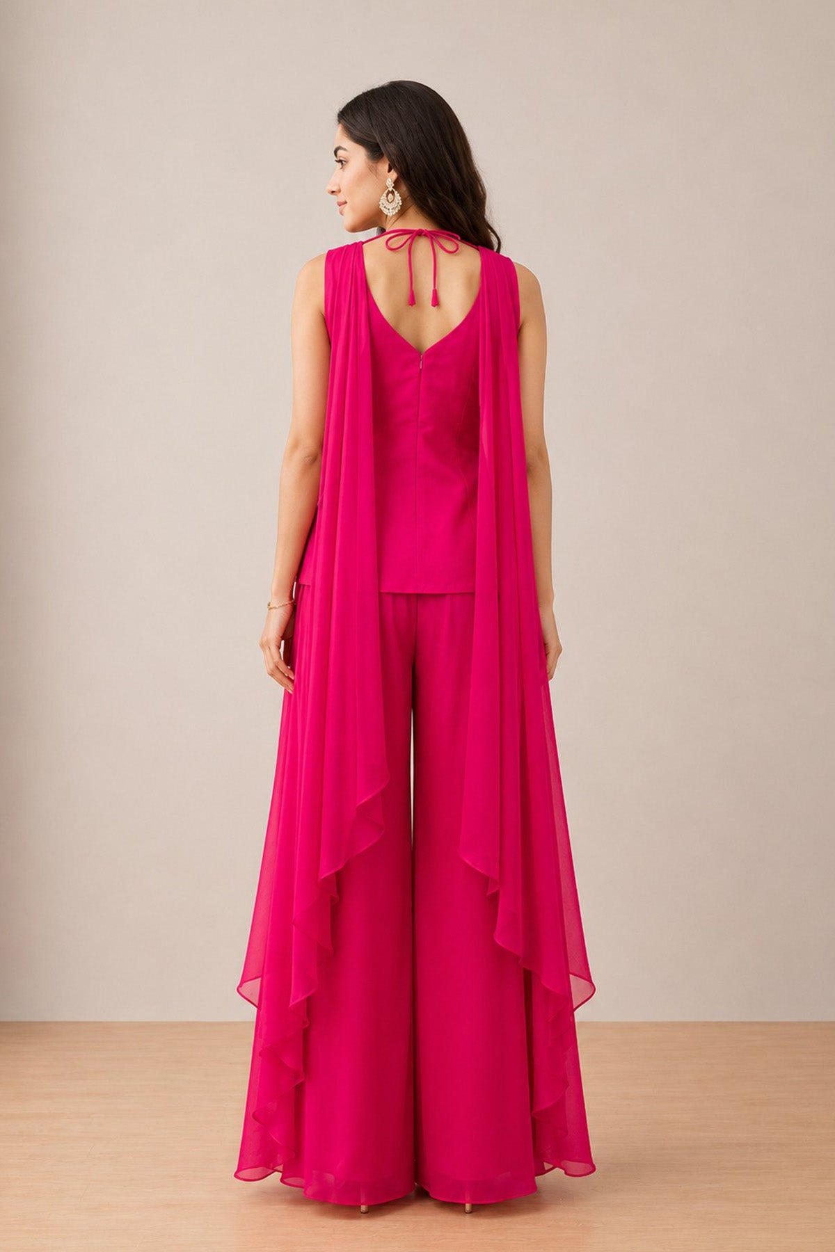 Pink Jiya Short Kurti Set