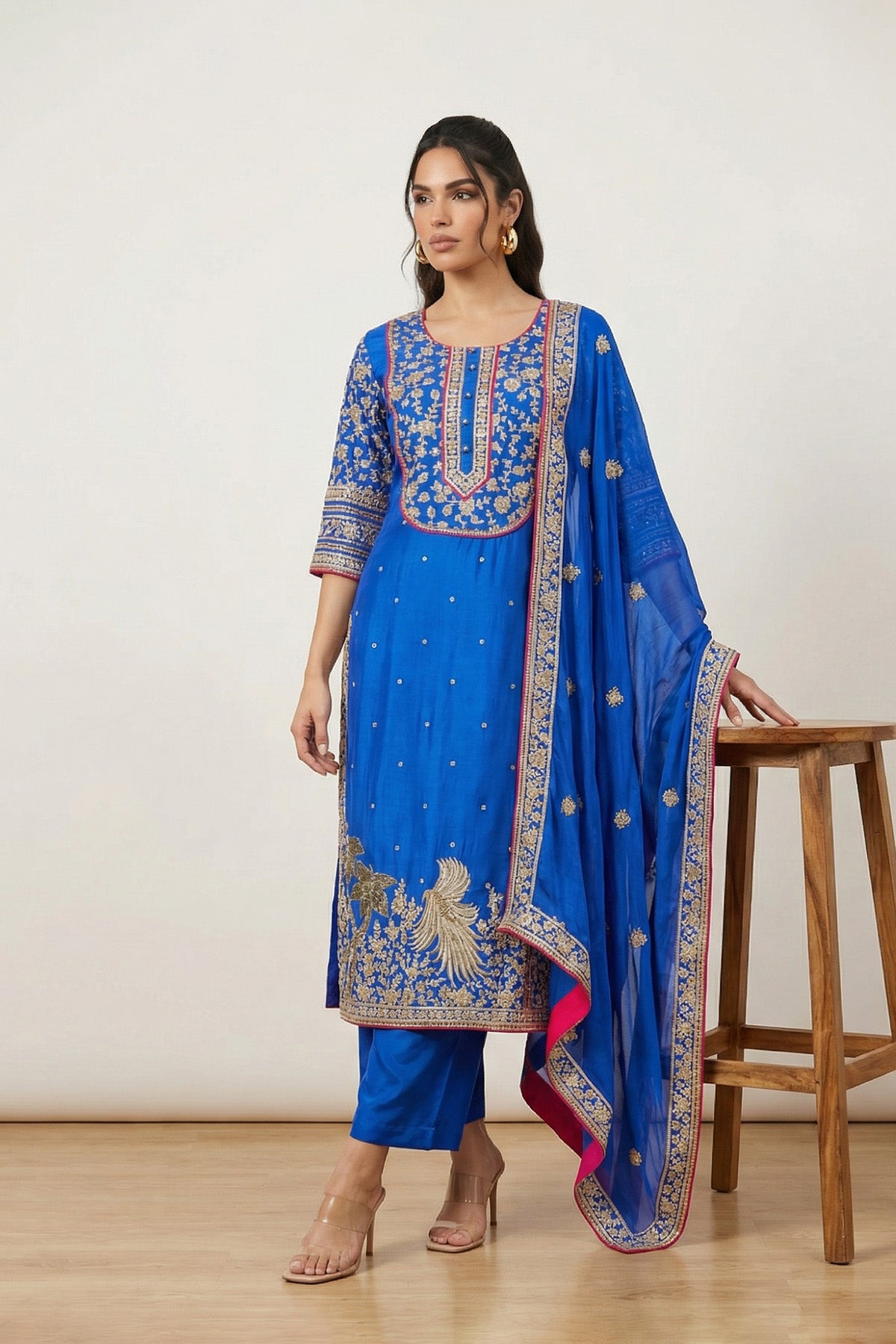 Blue Tree Boxy Kurta
