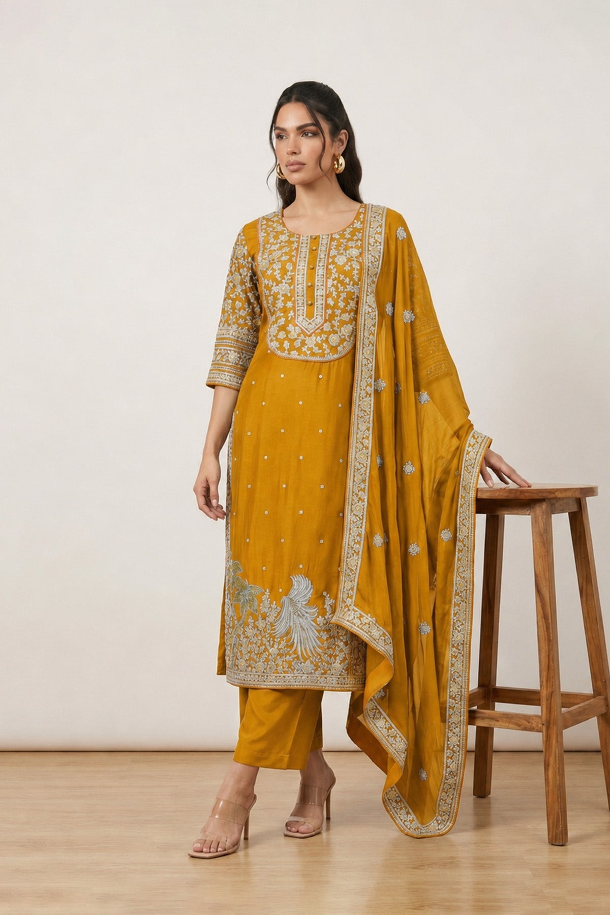 Mustard Tree Boxy Kurta